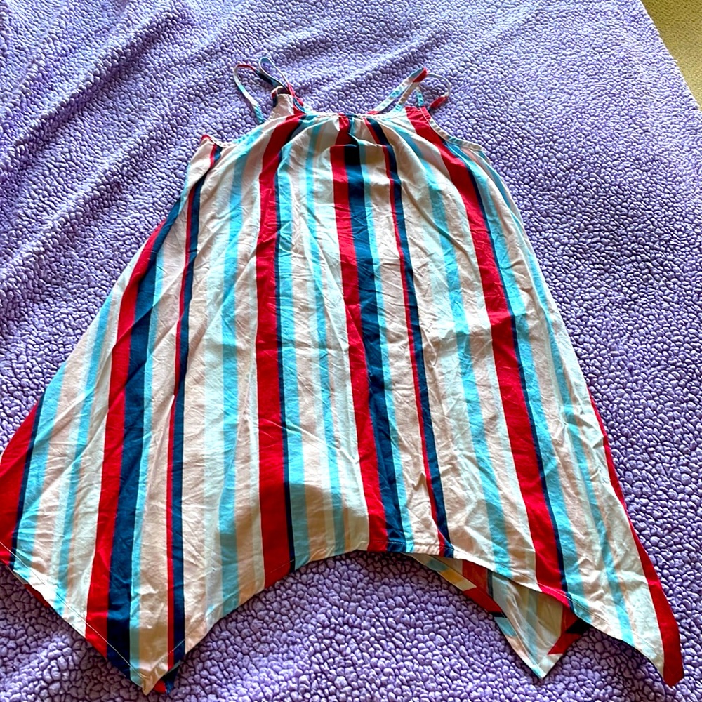 Girls size 8-10 mid length dress
